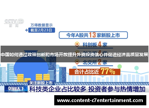 中国如何通过政策创新和市场开放提升外资投资信心并促进经济高质量发展