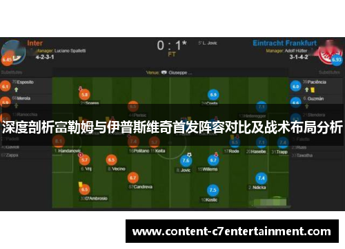 深度剖析富勒姆与伊普斯维奇首发阵容对比及战术布局分析